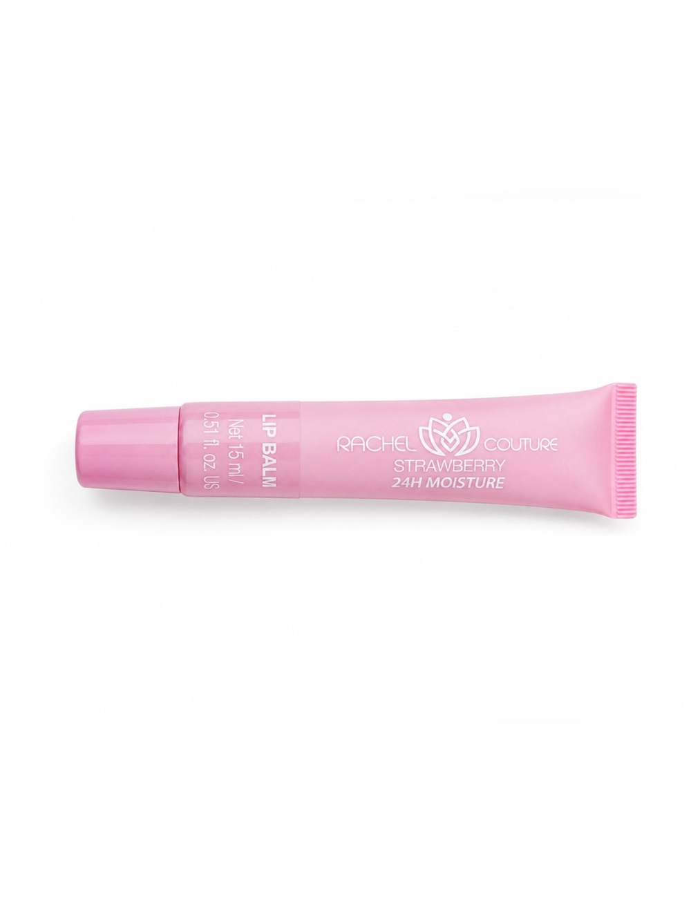 Rachel Couture Strawberry Lip Balm 15ml NIB 24H Moisture Vegan Hydrating